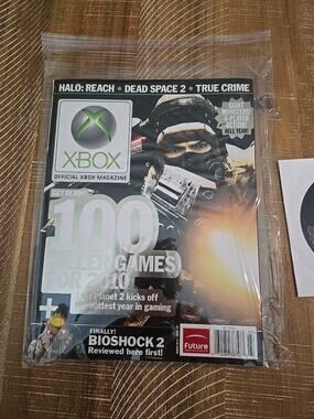 Official Xbox Magazine #107 - Mar 2010 - 100 Killer Games cover (w/ Disc)